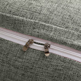 SOGA 2X 100cm Light Grey Triangular Wedge Bed Pillow Headboard Backrest Bedside Tatami Cushion Home Decor