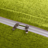 SOGA 2X 100cm Green Triangular Wedge Bed Pillow Headboard Backrest Bedside Tatami Cushion Home Decor
