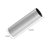 SOGA 2X 500ML Stainless Steel Smart LCD Thermometer Display Bottle Vacuum Flask Thermos White