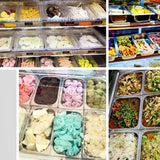 SOGA 2X Gastronorm GN Pan Full Size 1/3 GN Pan 20cm Deep Stainless Steel Tray