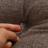 SOGA 100cm Coffee Triangular Wedge Bed Pillow Headboard Backrest Bedside Tatami Cushion Home Decor