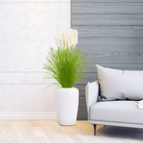 SOGA 4X Potted Tall Silk Fake Pampas Grass, Artificial Plants Reed Greenery Flowers, Home Decor