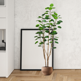 SOGA 4X Plastic Potted Polyscias Scutellaria Plant Home Garden Artificial Tree, Home Decor