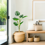 SOGA 4X 160cm Tropical Monstera Palm Artificial Plant Tree, Real Touch Technology, with UV Protection