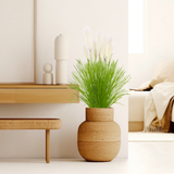 SOGA 4X Potted Tall Silk Fake Pampas Grass, Artificial Plants Reed Greenery Flowers, Home Decor