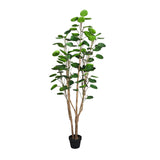 SOGA 2X 180cm Green Artificial Indoor Pocket Money Tree Fake Plant Simulation Decorative