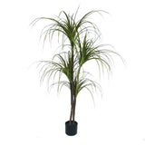 SOGA 4X 150cm Artificial Dracaena Plant Fake Potted, Simulation Tree Fake Plant Home Decor