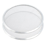 SOGA 2X 8-inch Round Seamless Aluminium Nonstick Commercial Grade Pizza Screen Baking Pan