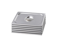 SOGA 6X Gastronorm GN Pan Lid Full Size 1/3 Stainless Steel Tray Top Cover
