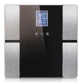 SOGA Digital Electronic LCD Bathroom Body Fat Scale Weighing Scales Weight Monitor Black