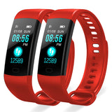 SOGA 2X Sport Smart Watch Health Fitness Wrist Band Bracelet Activity Tracker Red