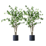 SOGA 2X 120cm Green Artificial Indoor Watercress Tree Fake Plant Simulation Decorative