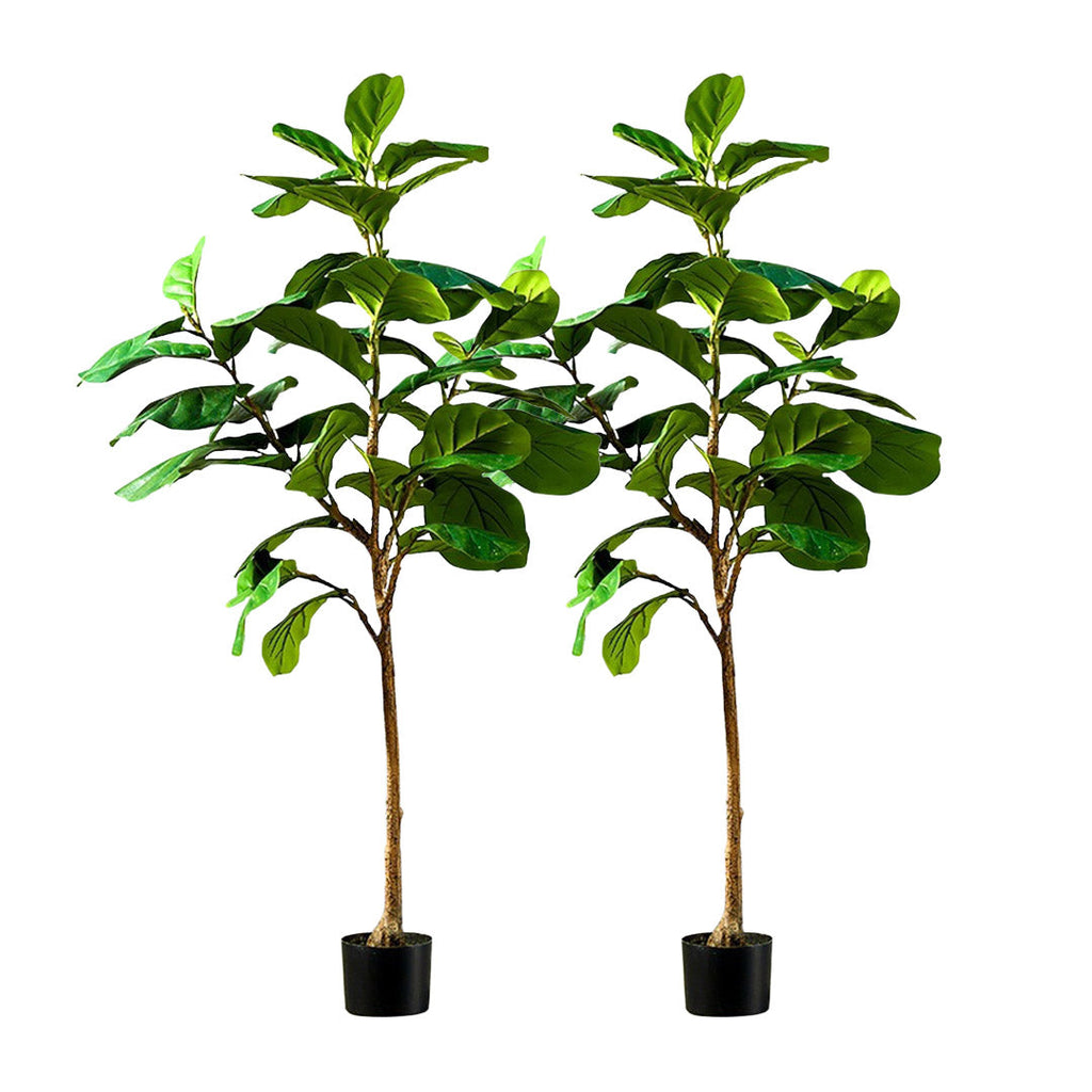 SOGA 2X 155cm Green Artificial Indoor Qin Yerong Tree Fake Plant Simul ...