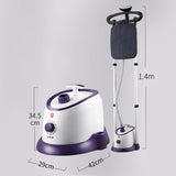 SOGA 2X Garment Steamer Vertical Twin Pole Clothes 1700ml 1800w Professional