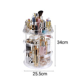 SOGA 360 Degree Rotating Makeup Organiser Cosmetics Holder Display Stand Skincare Home Decor