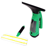 Electric Window Cleaner Wiper Green Bathroom Shower Squeegee Glass Screen Tile Car Green
