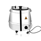 SOGA 10L Soup Kettle Commercial Soup Pot Electric Soup Maker Stainless Steel