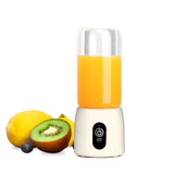 SOGA 2X Portable Mini USB Rechargeable Handheld Juice Extractor Fruit Mixer Juicer White