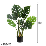 SOGA 80cm Artificial Indoor Potted Turtle Back Fake Decoration Tree Flower Pot Plant