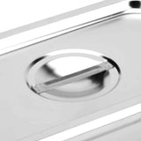 SOGA 4X Gastronorm GN Pan Lid Full Size 1/2 Stainless Steel Tray Top Cover