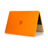 Matte Hardshell Case + Keyboard cover for Apple Macbook Orange