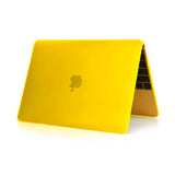 Matte Hardshell Case + Keyboard cover for Apple Macbook Yellow