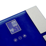 SOGA Digital Electronic LCD Bathroom Body Fat Scale Weighing Scales Weight Monitor Black/Blue