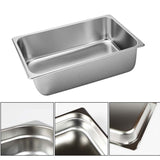 SOGA 4X Gastronorm GN Pan Full Size 1/1 GN Pan 20cm Deep Stainless Steel Tray