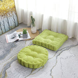 SOGA 4X Green Square Cushion Soft Leaning Plush Backrest Throw Seat Pillow Home Office Sofa Decor