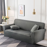 SOGA 3-Seater Grey Sofa Cover Couch Protector High Stretch Lounge Slipcover Home Decor