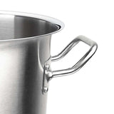 SOGA Stock Pot 9L Top Grade Thick Stainless Steel Stockpot 18/10 Without Lid