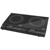 SOGA 2X Cooktop Portable Induction LED Electric Double Duo Hot Plate Burners Cooktop Stove