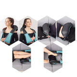 SOGA Electric Kneading Back Neck Shoulder Massage Arm Body Massager Blue