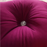 SOGA 180cm Burgundy Princess Bed Pillow Headboard Backrest Bedside Tatami Sofa Cushion with Ruffle Lace Home Decor