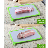 SOGA Kitchen Fast Defrosting Tray The Safest Way to Defrost Meat or Frozen Food