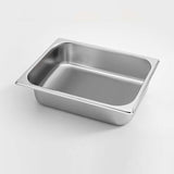 SOGA 12X Gastronorm GN Pan Full Size 1/2 GN Pan 6.5cm Deep Stainless Steel Tray