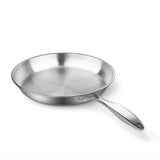 SOGA 3X Stainless Steel Fry Pan Frying Pan Top Grade Induction Skillet Cooking FryPan