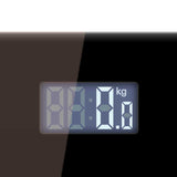 SOGA Black 180kg Digital Fitness Weight Bathroom Gym Body Glass LCD Electronic Scales