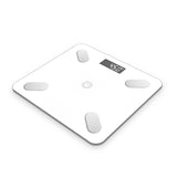 SOGA 2X Wireless Bluetooth Digital Body Fat Scale Bathroom Health Analyzer Weight Fish/White