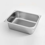 SOGA 2X Gastronorm GN Pan Full Size 1/2 GN Pan 10cm Deep Stainless Steel Tray