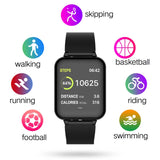 SOGA 2x Waterproof Fitness Smart Wrist Watch Heart Rate Monitor Tracker Black