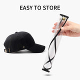 Outdoor Protection Hat Anti-Fog Pollution Dust Saliva Protective Cap Full Face HD Shield Cover Adult Black