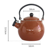 SOGA 2.0 Litre Ceramic Enameled Porcelain Kettle Kitchen Coffee