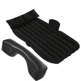 SOGA 2X Black Ripple Inflatable Car Mattress Portable Camping Air Bed Travel Sleeping Kit Essentials