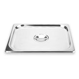 SOGA Gastronorm GN Pan Lid Full Size 1/2 Stainless Steel Tray Top Cover