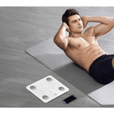 SOGA 2X Wireless Bluetooth Digital Body Fat Scale Bathroom Health Analyzer Weight White