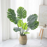 SOGA 80cm Artificial Indoor Potted Turtle Back Fake Decoration Tree Flower Pot Plant