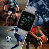 SOGA Waterproof Fitness Smart Wrist Watch Heart Rate Monitor Tracker P8 Grey