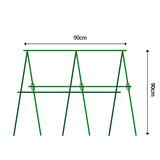 SOGA 90cm Plant Frame Tube Trellis Vegetable Flower Herbs Outdoor Vine Support Adjustable Garden Rack