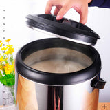 SOGA 12L Portable Insulated Cold/Heat Coffee Tea Beer Barrel Brew Pot With Dispenser